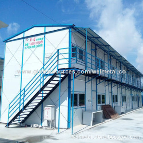 Prefabricated light two-story house